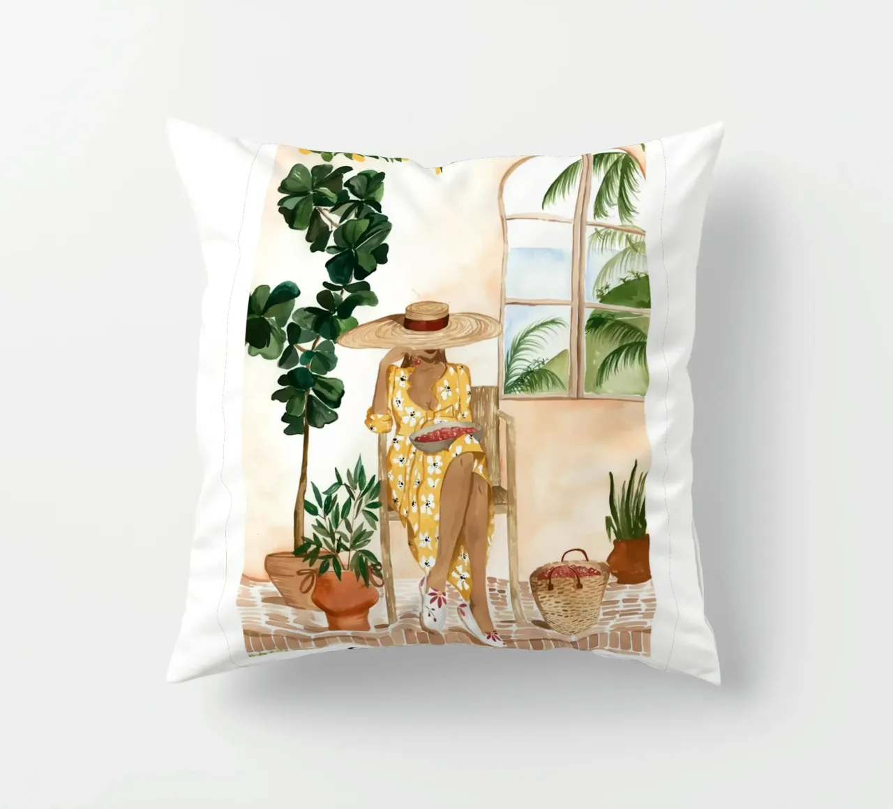 Ciliegie in Croazia cuscino da janna shop