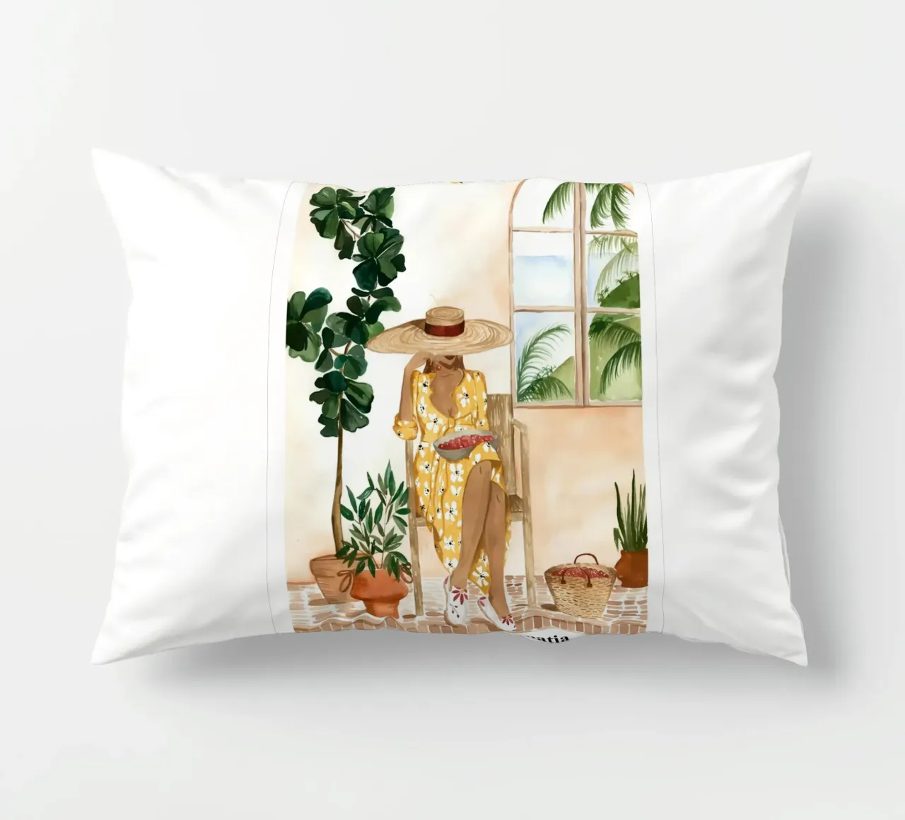 Ciliegie in Croazia cuscino da janna shop