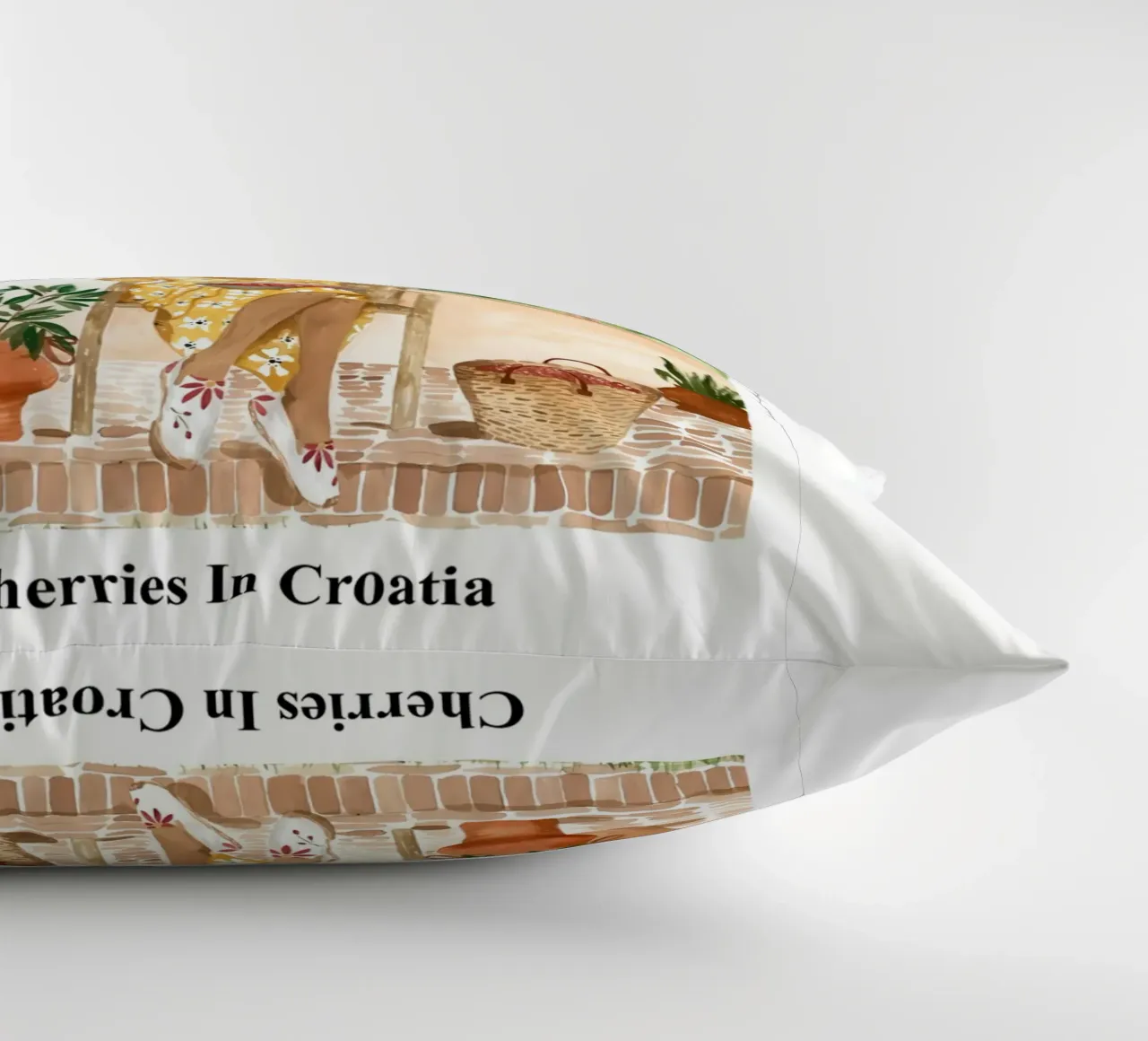 Ciliegie in Croazia cuscino da janna shop