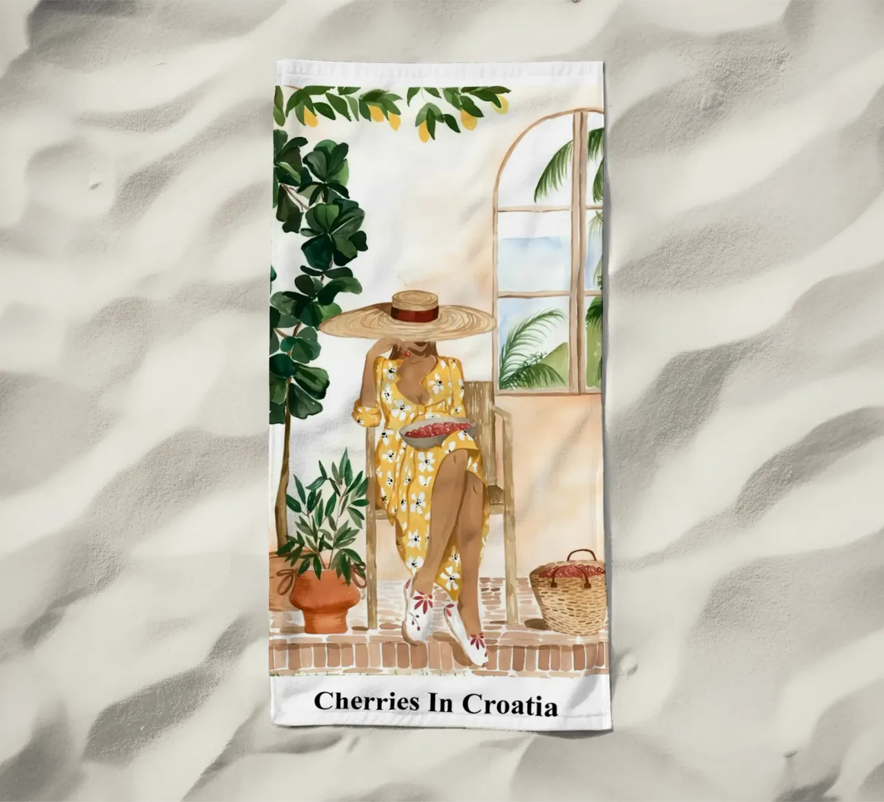 Ciliegie in Croazia telo mare da janna shop