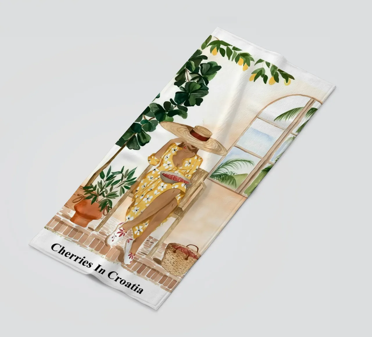 Ciliegie in Croazia telo mare da janna shop