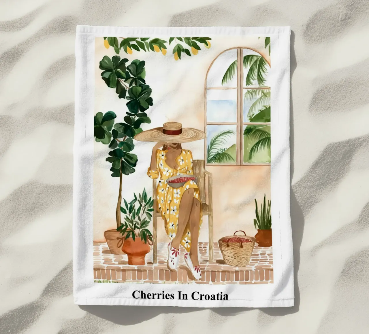 Ciliegie in Croazia telo mare da janna shop