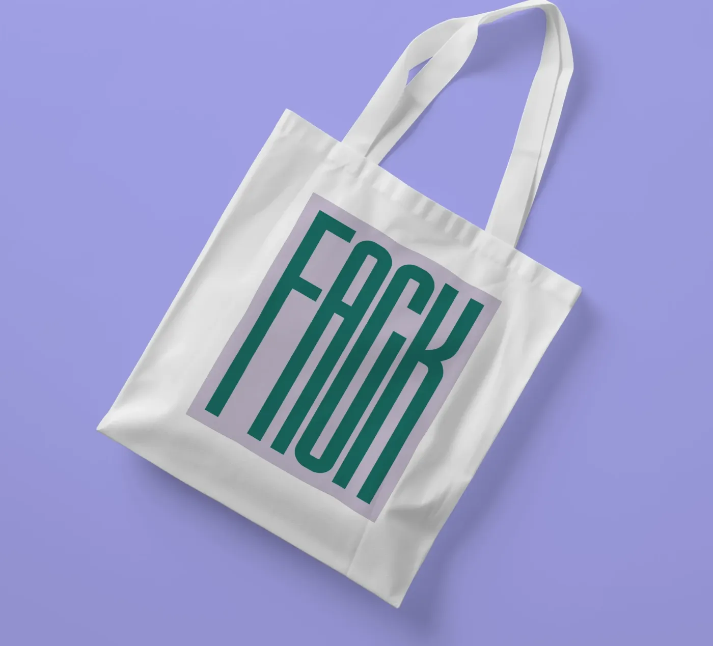 FACK Jutebeutel von PurePeachStudio