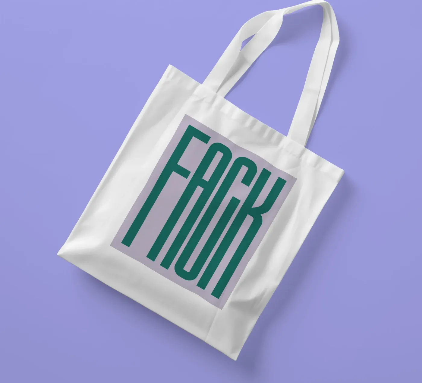 FACK Jutebeutel von PurePeachStudio