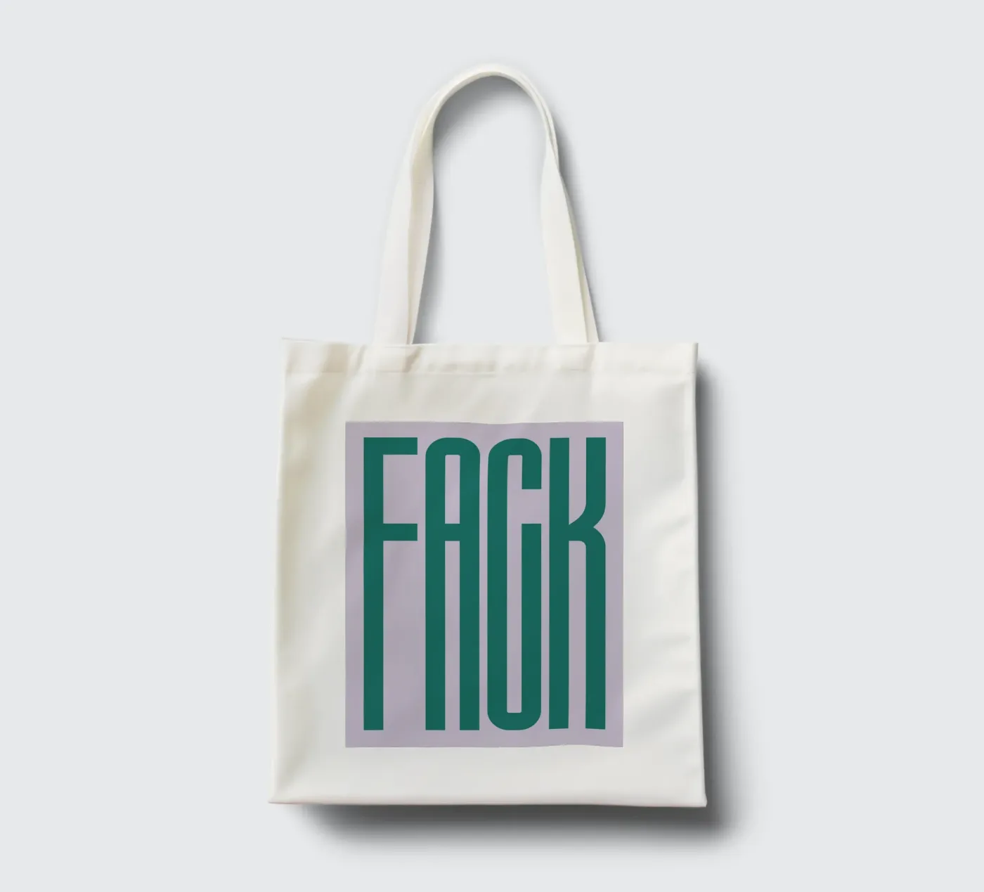 FACK Jutebeutel von PurePeachStudio