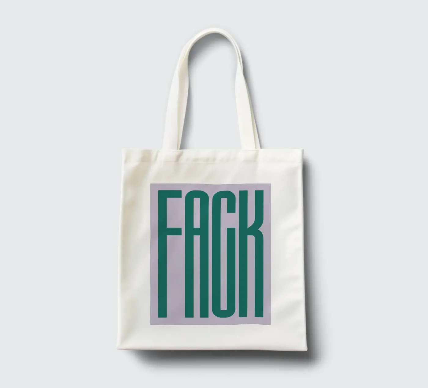 FACK Jutebeutel von PurePeachStudio