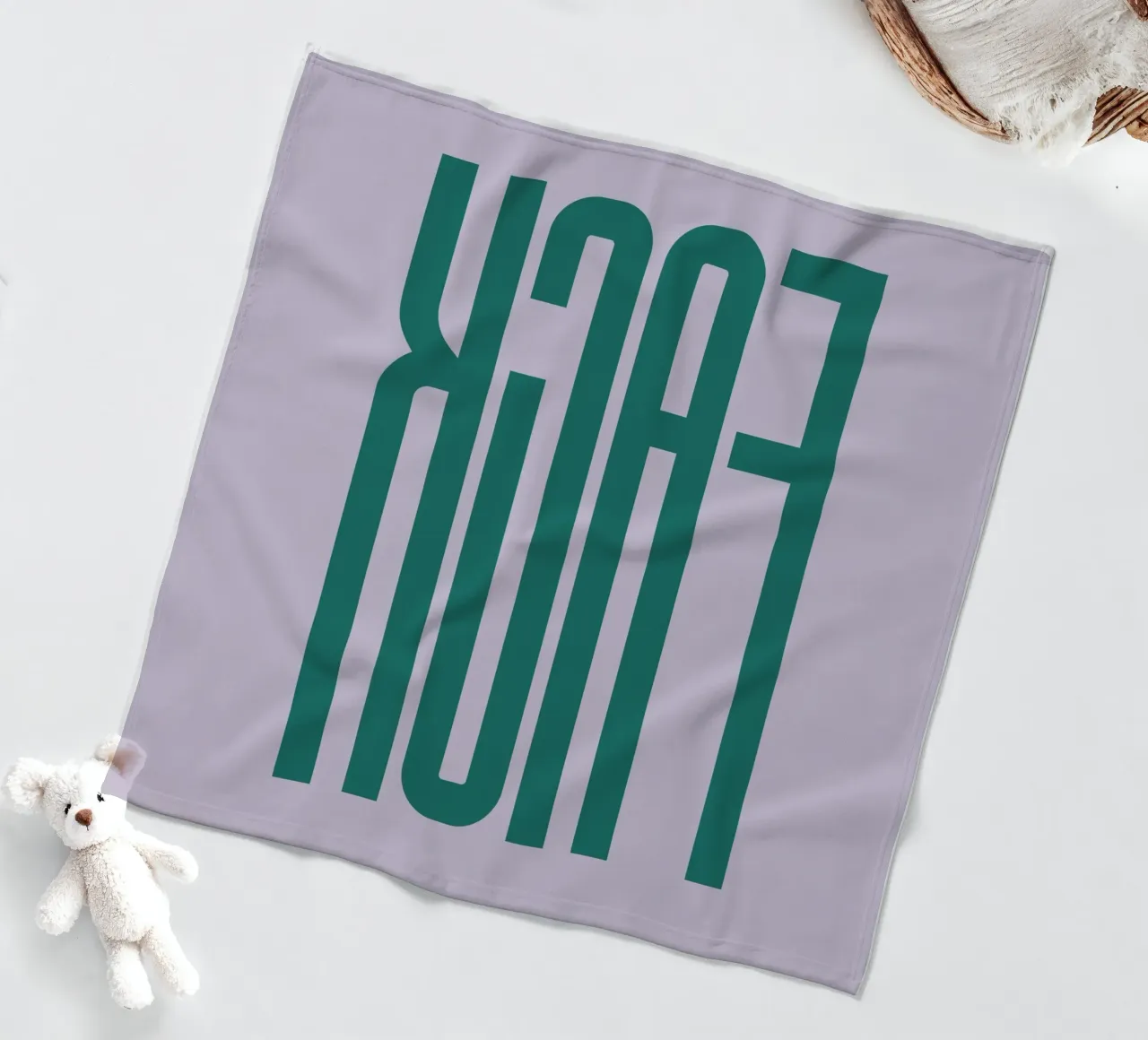 FACK Fleecedecke von PurePeachStudio