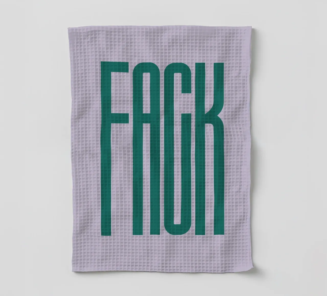 FACK canovaccio da cucina da PurePeachStudio