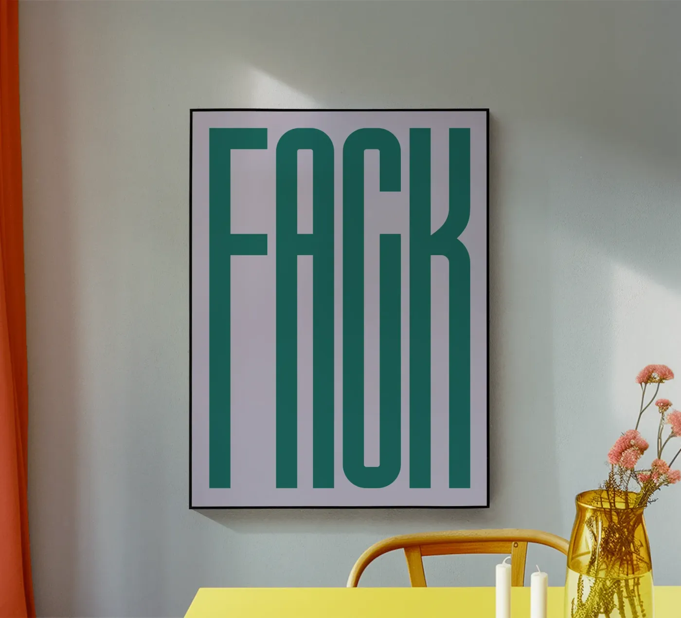 FACK plexiglass da PurePeachStudio