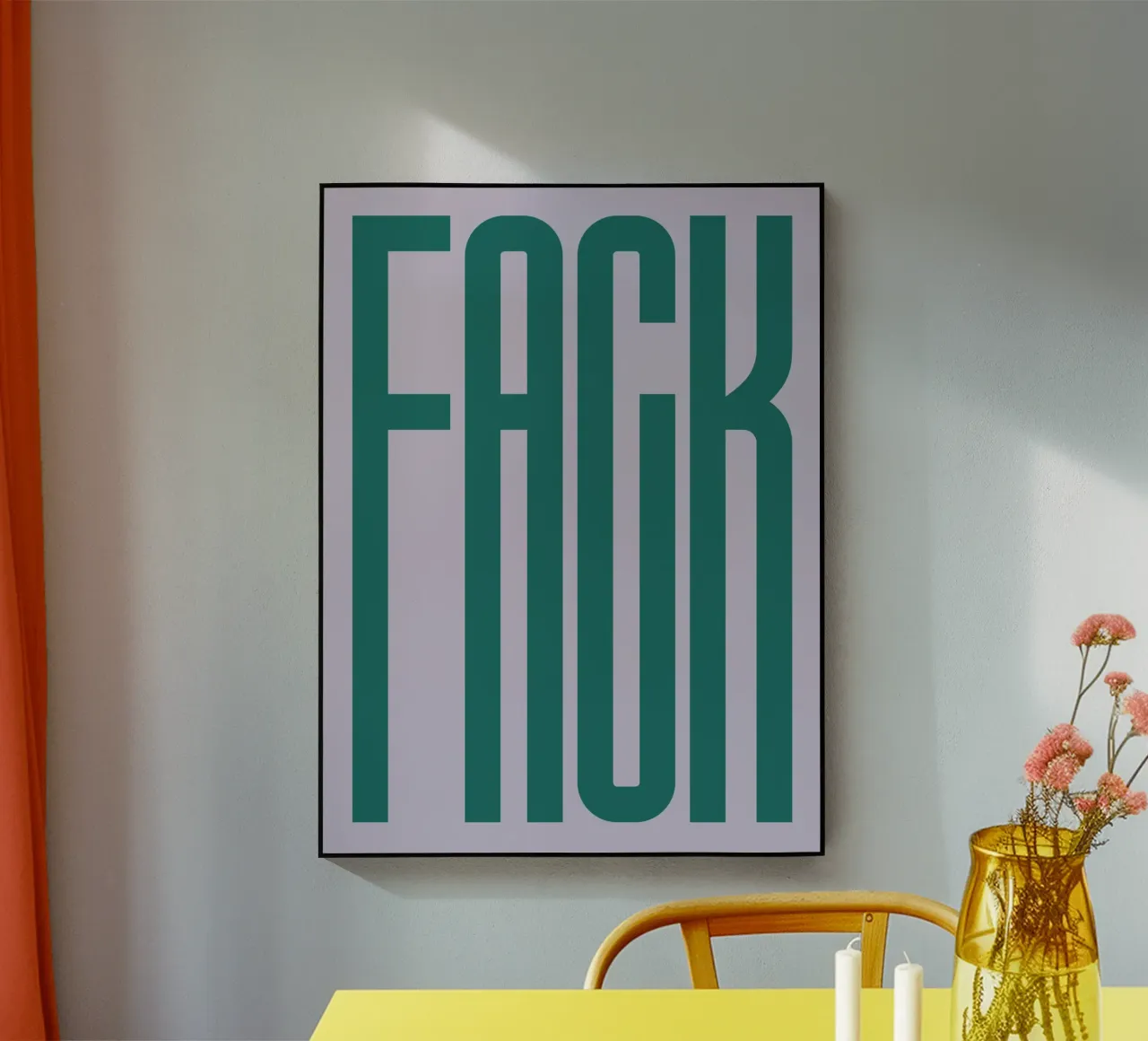 FACK plexiglass da PurePeachStudio