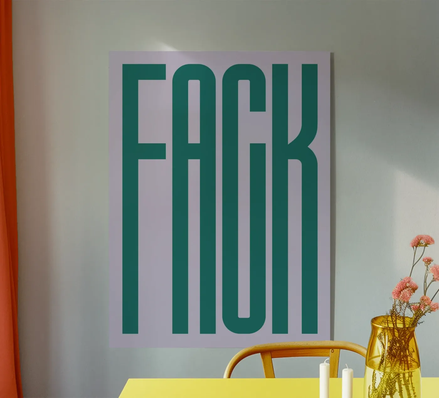 FACK plexiglass da PurePeachStudio