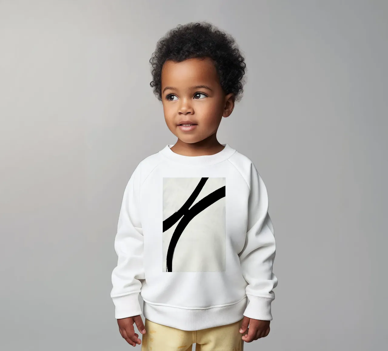 Black Strokes No 10 sudadera de bebé de treechild