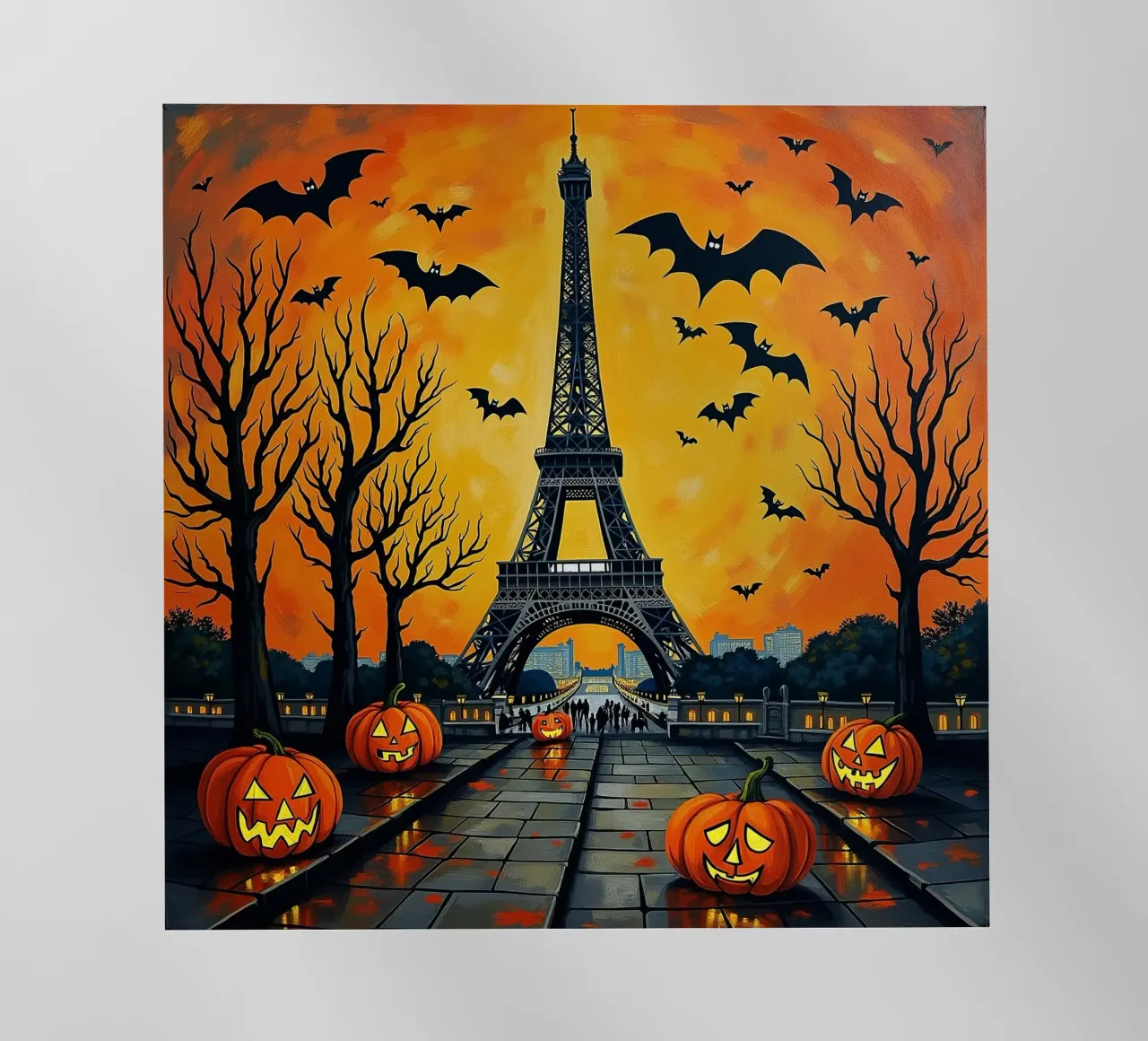 Halloween in città_"Parigi"_1 pellicola backlit da Fantasie & Mystikwelten by LK