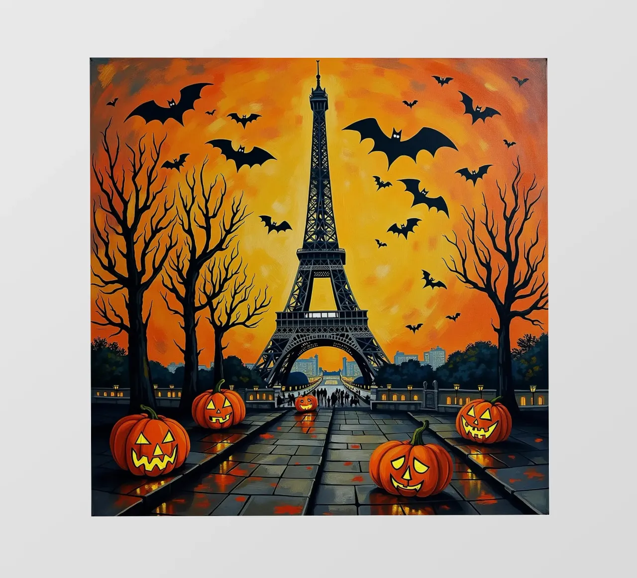 Halloween in città_"Parigi"_1 pellicola backlit da Fantasie & Mystikwelten by LK
