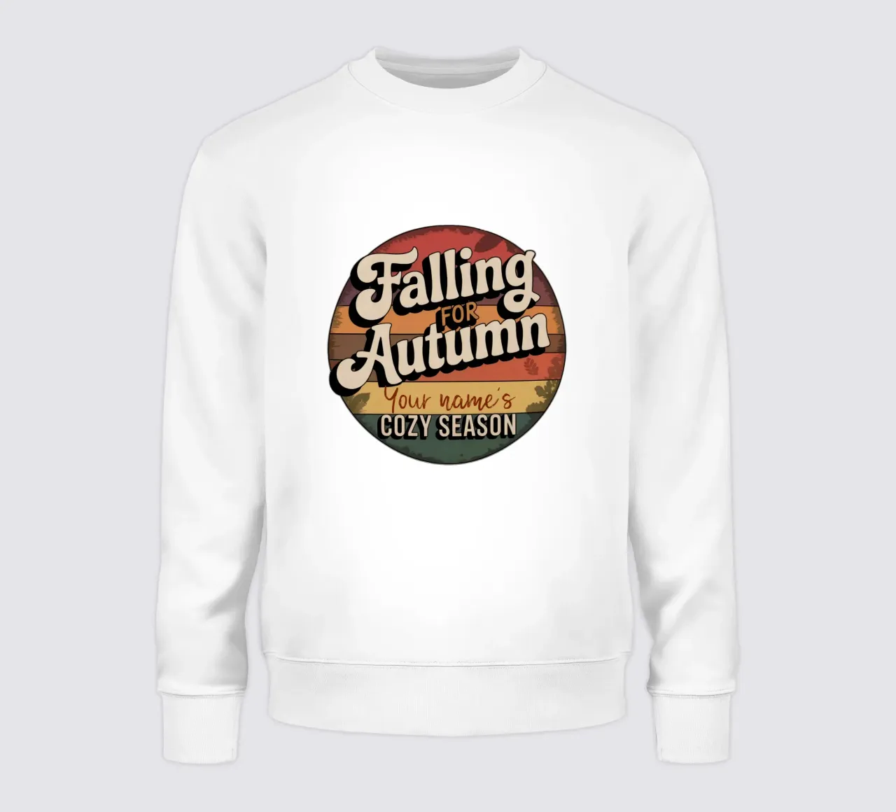 Falling for Autumn - da personalizzare felpa da 20 Farben