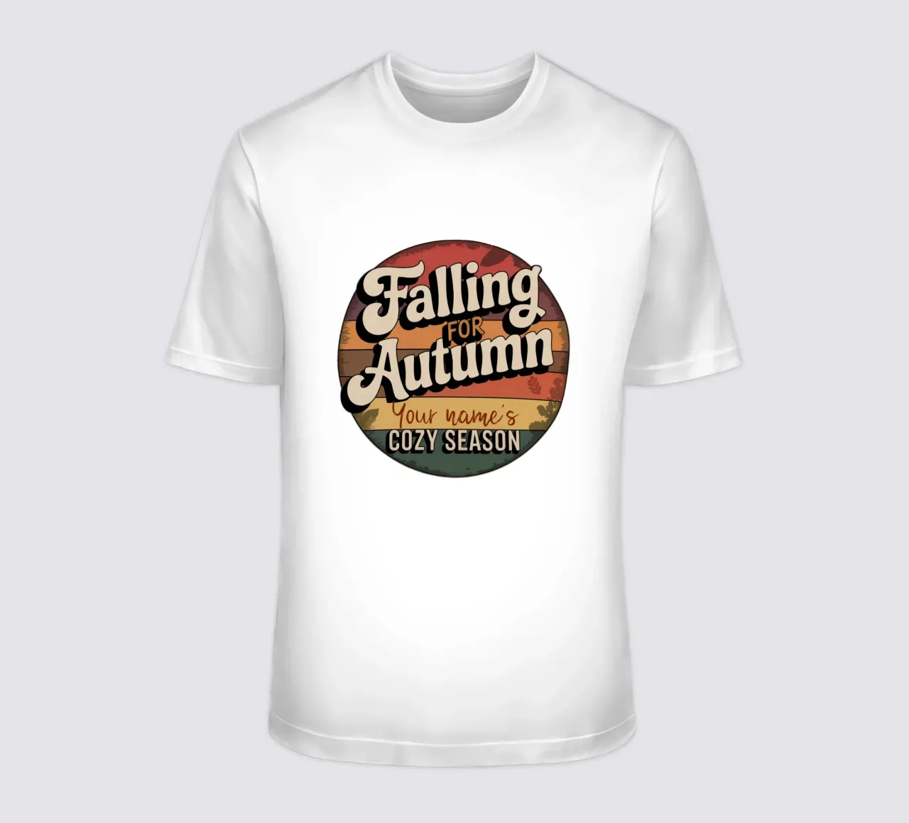 Falling for Autumn - da personalizzare t-shirt da 20 Farben
