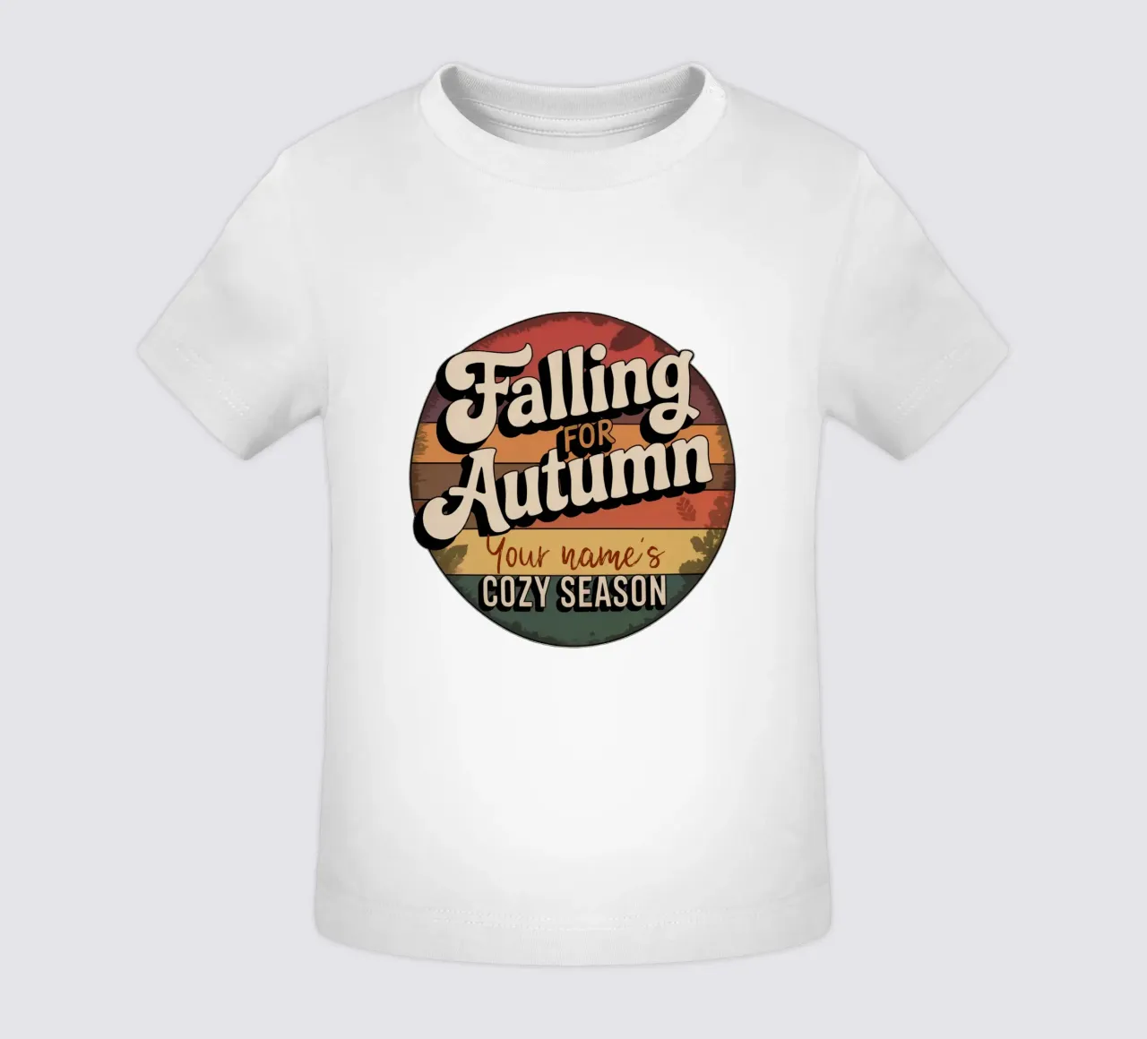 Falling for Autumn - da personalizzare maglietta neonato da 20 Farben