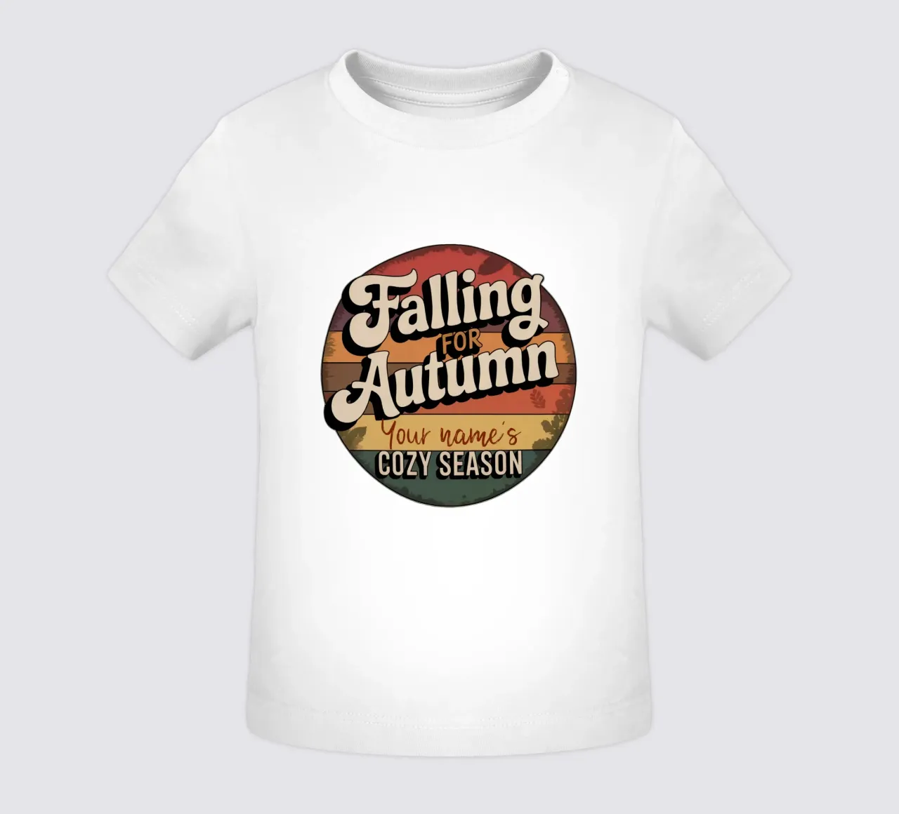 Falling for Autumn - da personalizzare maglietta neonato da 20 Farben