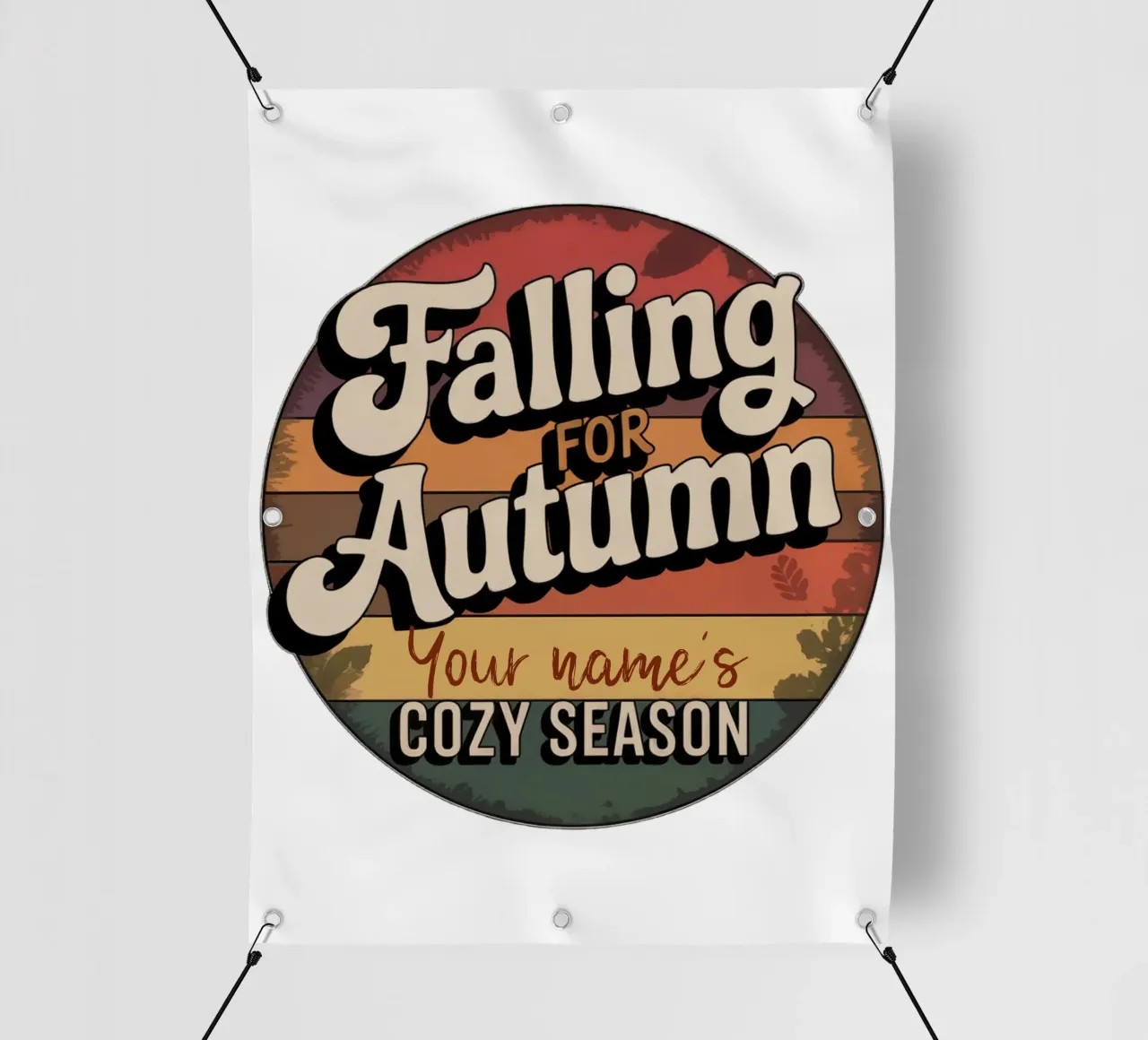 Falling for Autumn - da personalizzare telo in pvc da 20 Farben
