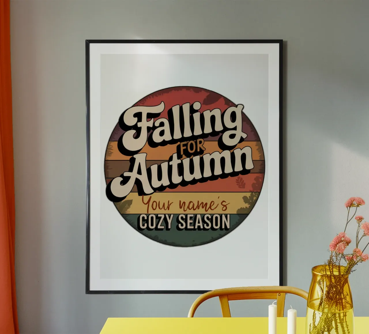Falling for Autumn - da personalizzare carta hahnemühle da 20 Farben