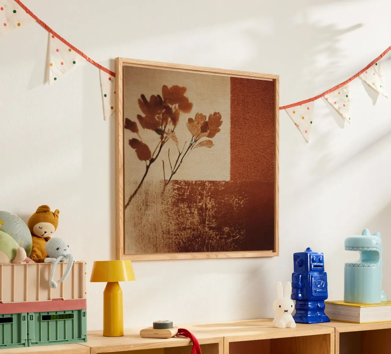 Golden Autumn Shadows plexiglass da Geometrica
