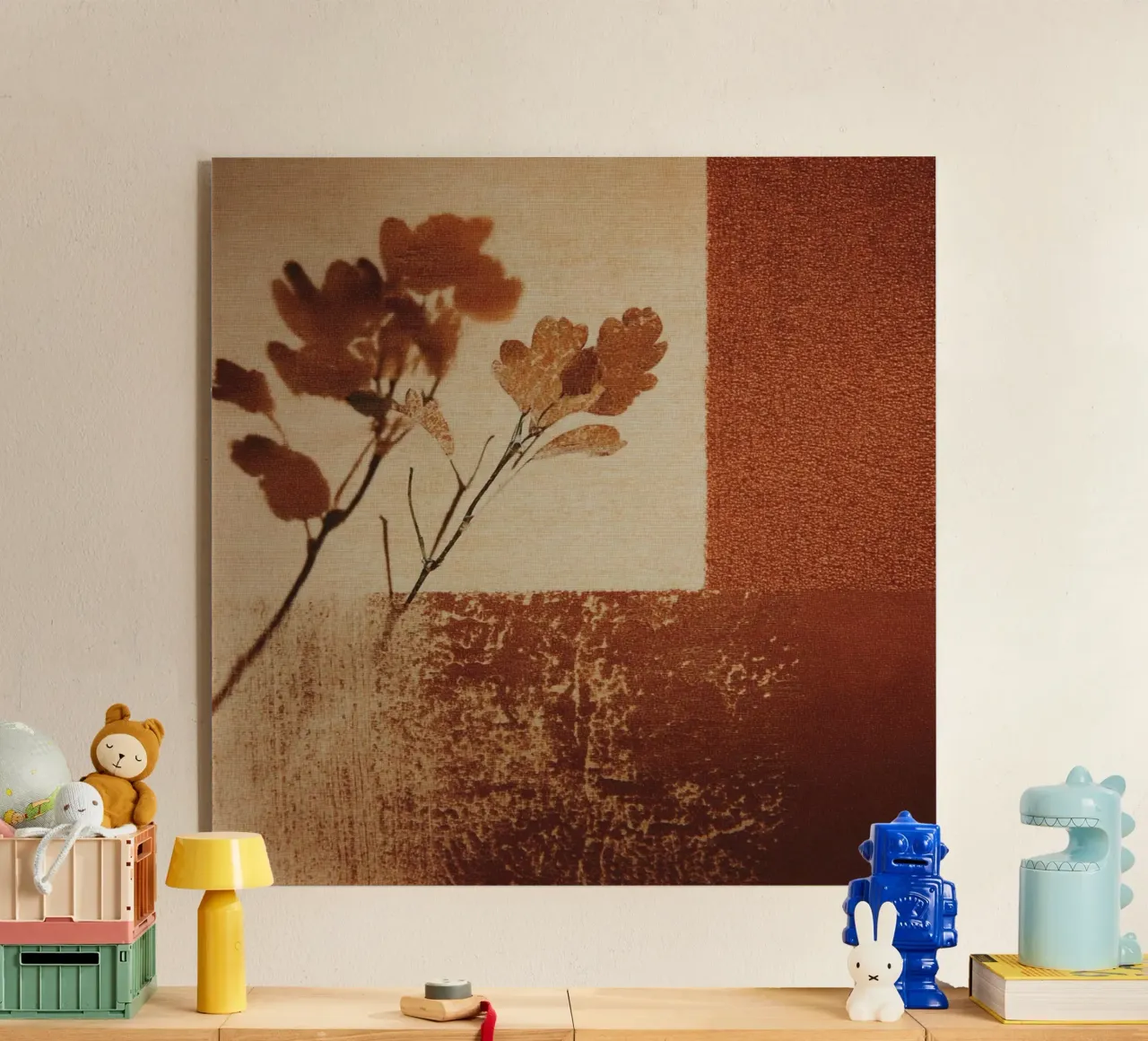 Golden Autumn Shadows plexiglass da Geometrica