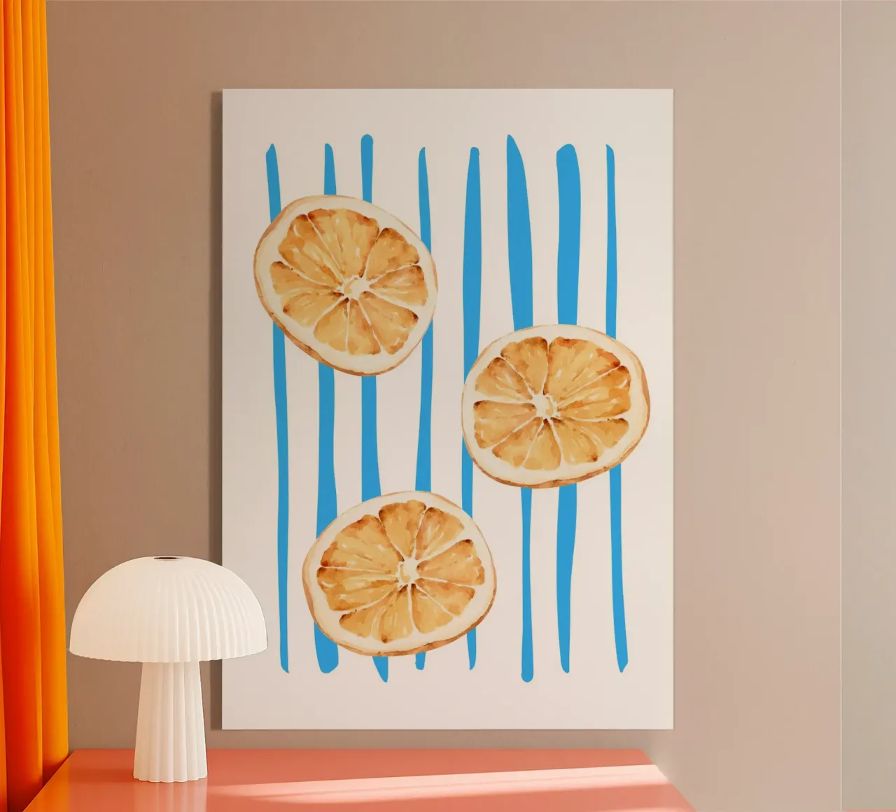 Oranges plexiglas de PinkCandyWalls