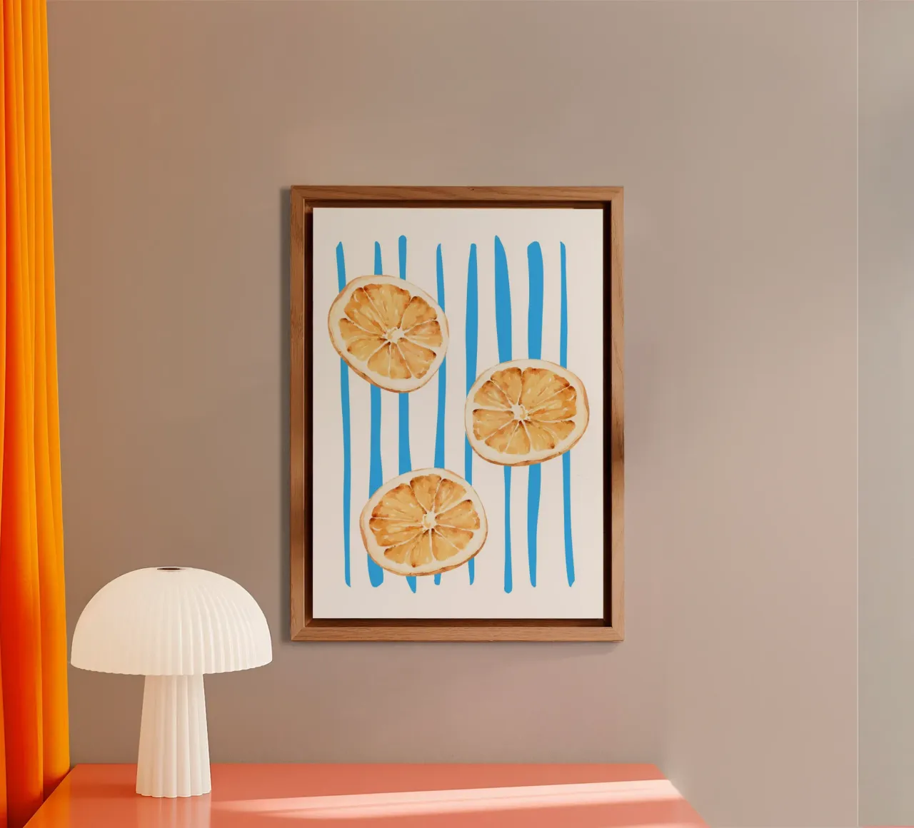 Oranges alluminio dibond da PinkCandyWalls