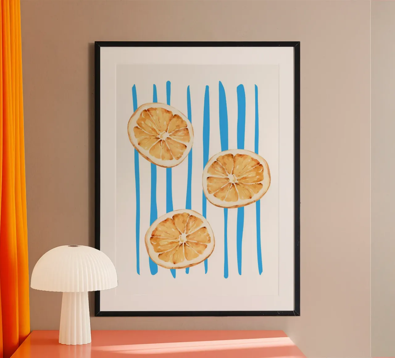 Oranges poster da PinkCandyWalls