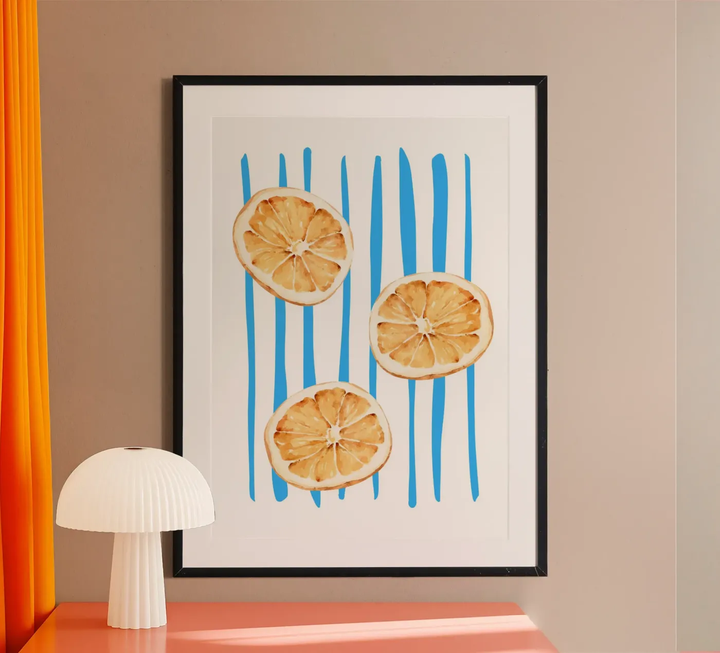 Oranges poster by PinkCandyWalls