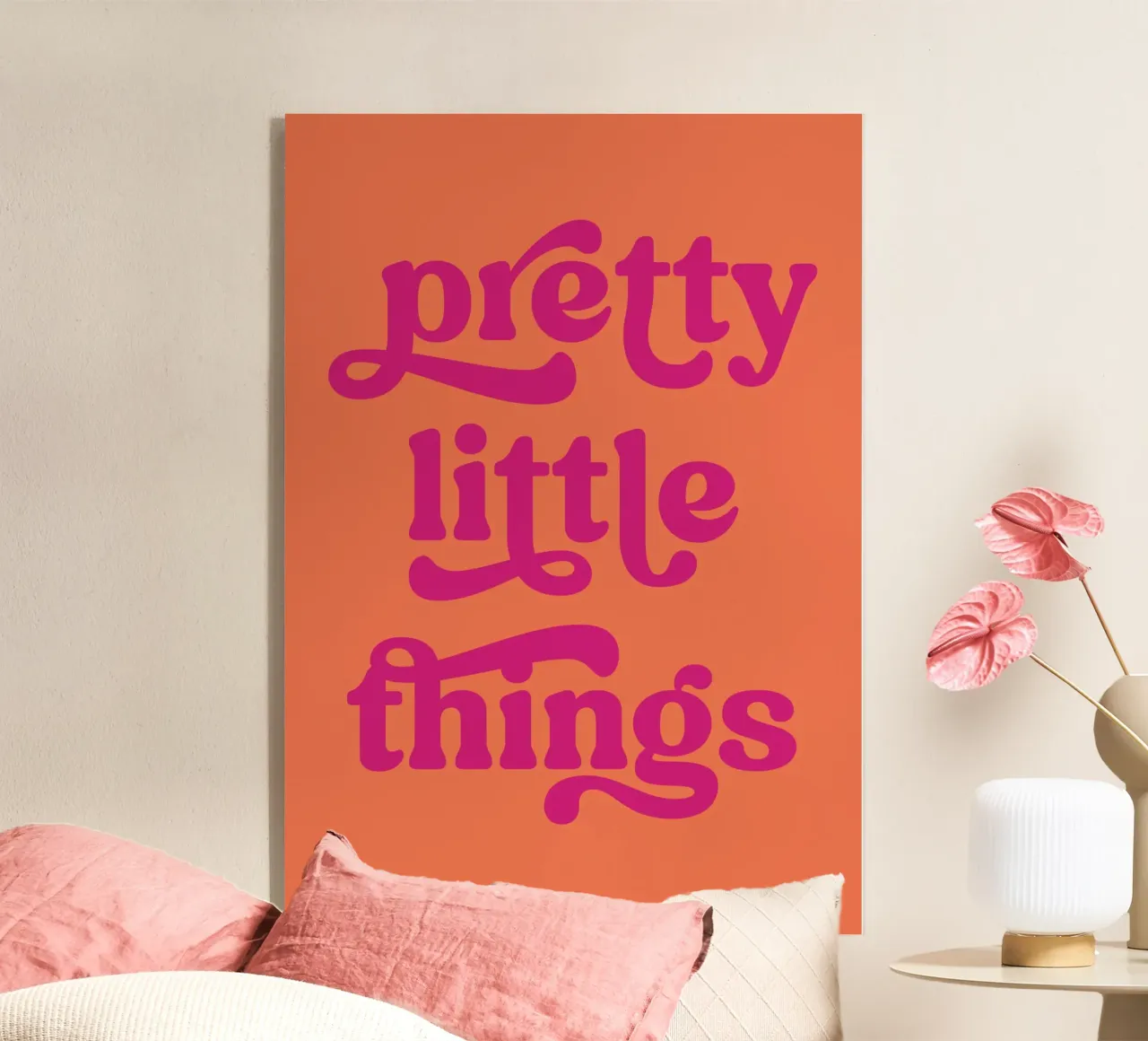 Pretty little things plexiglass da PinkCandyWalls