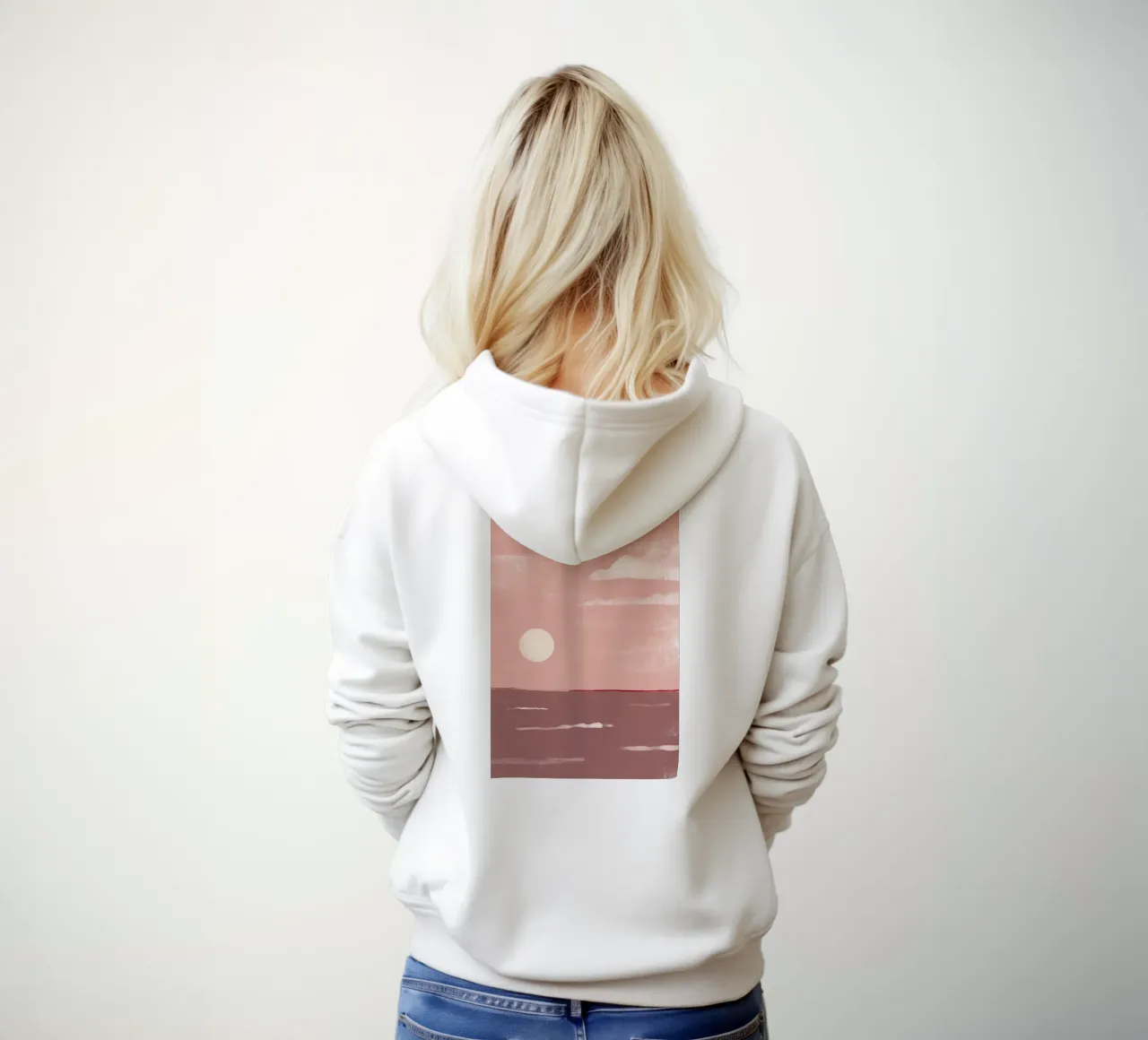 Coast mauve sudadera con capucha de BAINAI