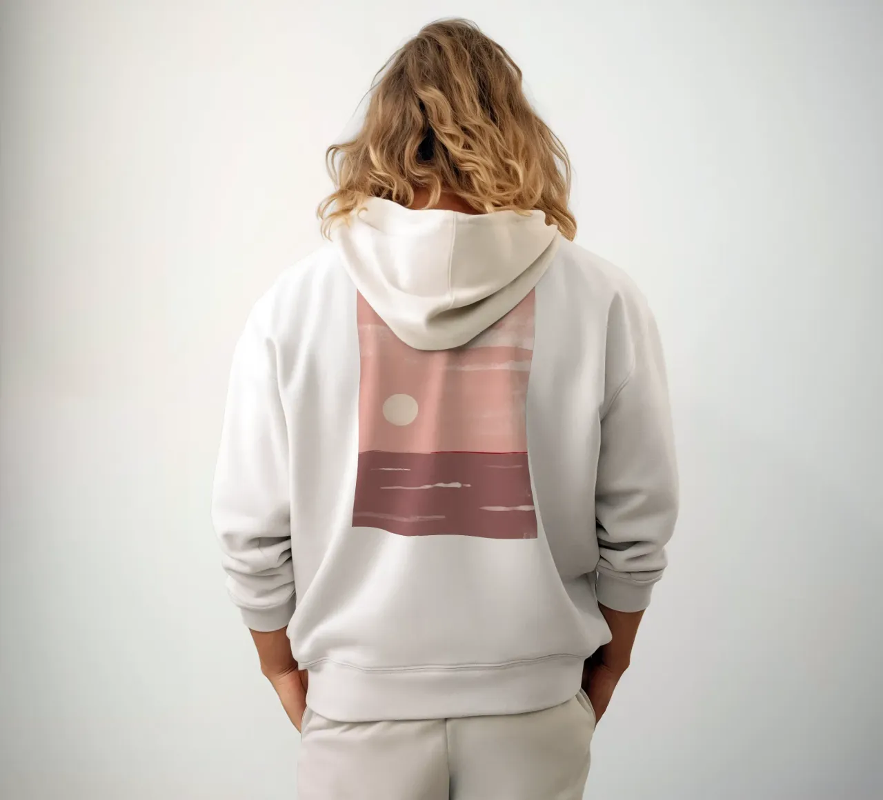 Coast mauve sudadera con capucha de BAINAI
