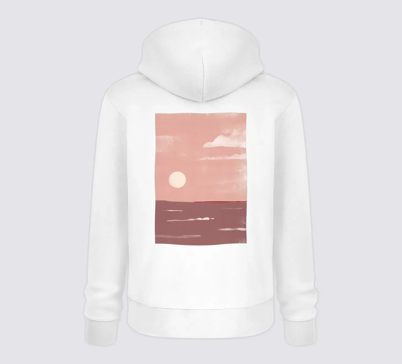 Coast mauve sudadera con capucha de BAINAI