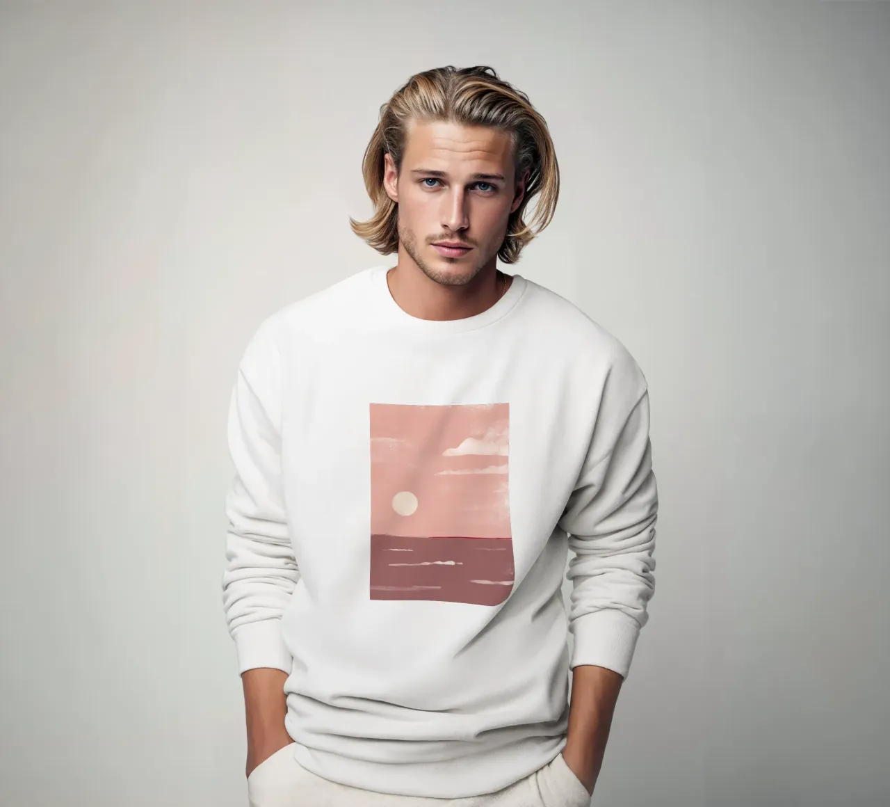 Coast mauve felpa da BAINAI