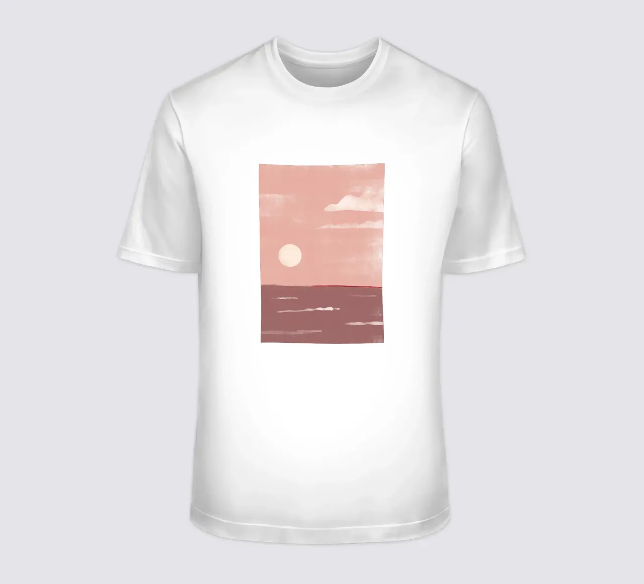 Coast mauve t-shirt da BAINAI