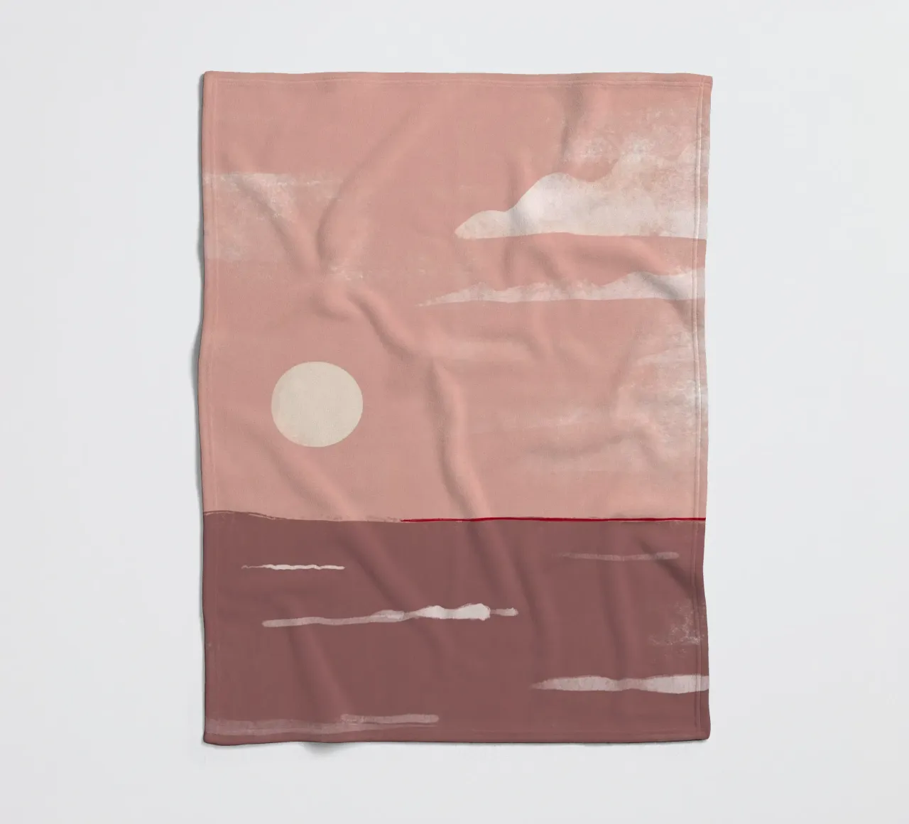 Coast mauve coperta in pile da BAINAI