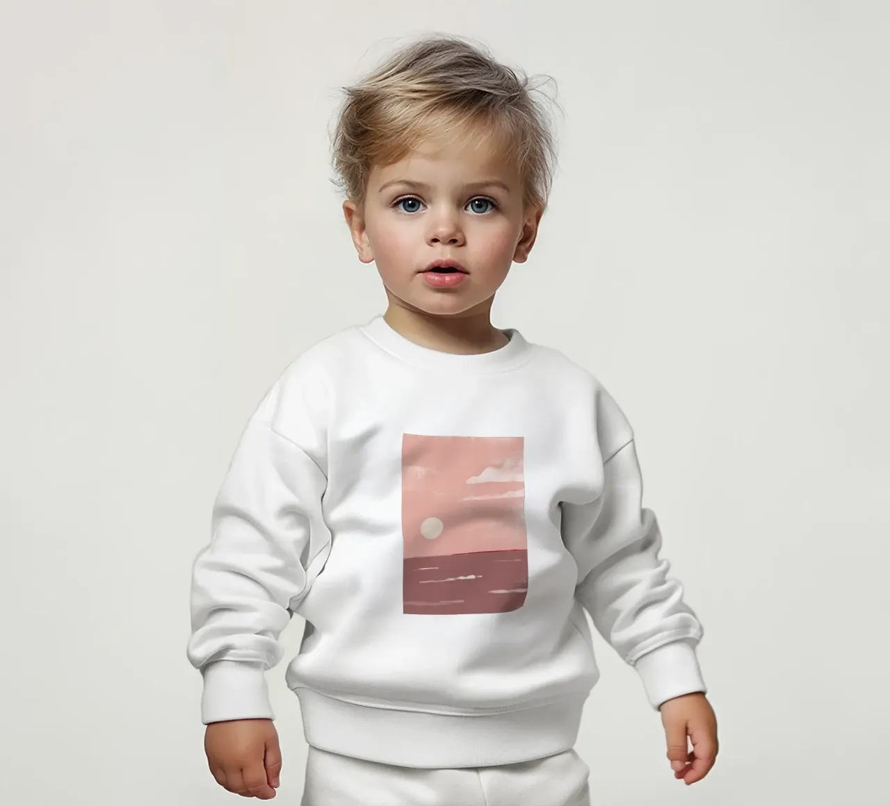 Coast mauve sudadera de bebé de BAINAI