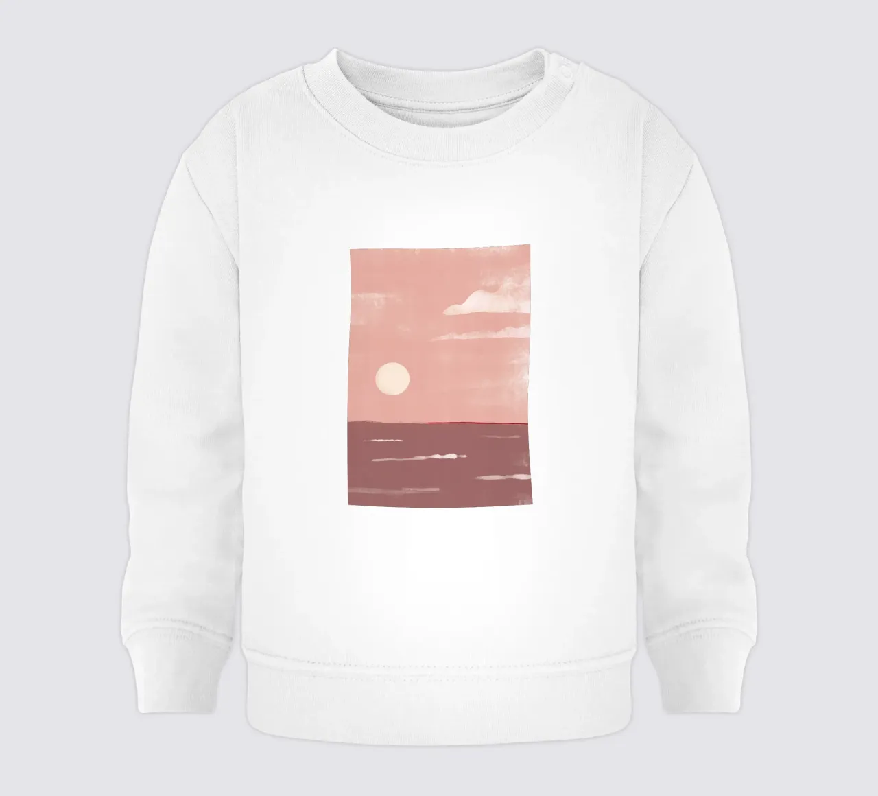 Coast mauve sudadera de bebé de BAINAI