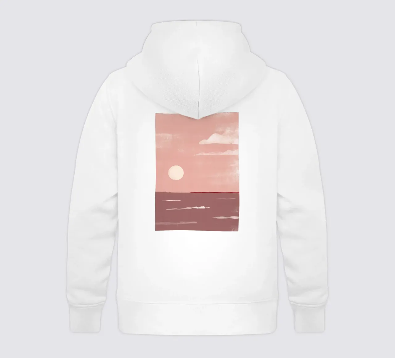Coast mauve felpa bambino con cappuccio da BAINAI