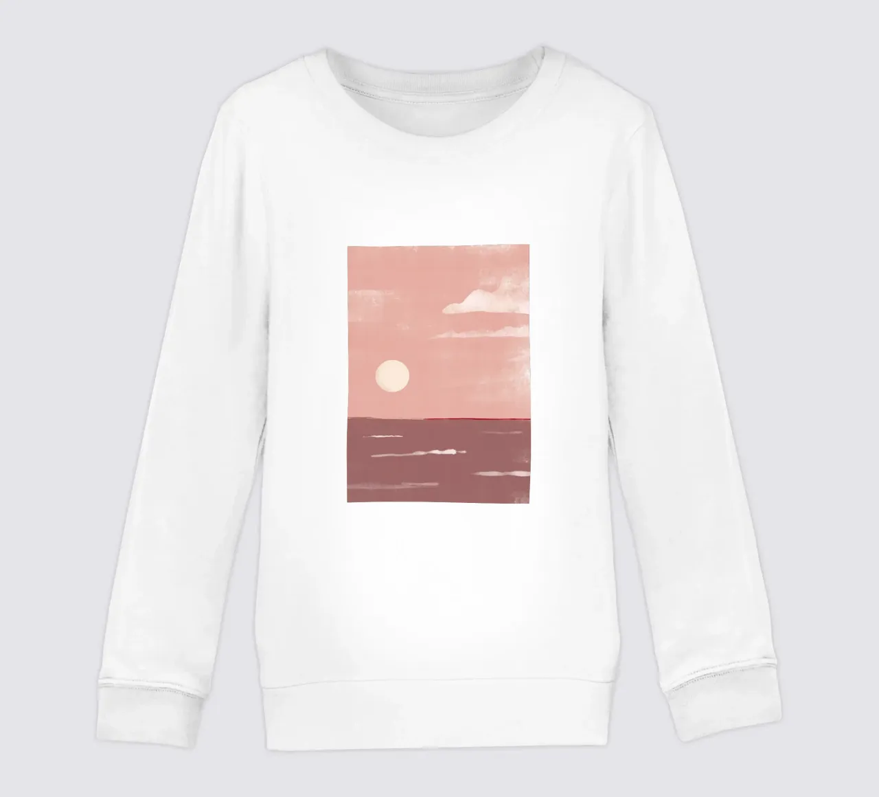Coast mauve felpa bambino da BAINAI