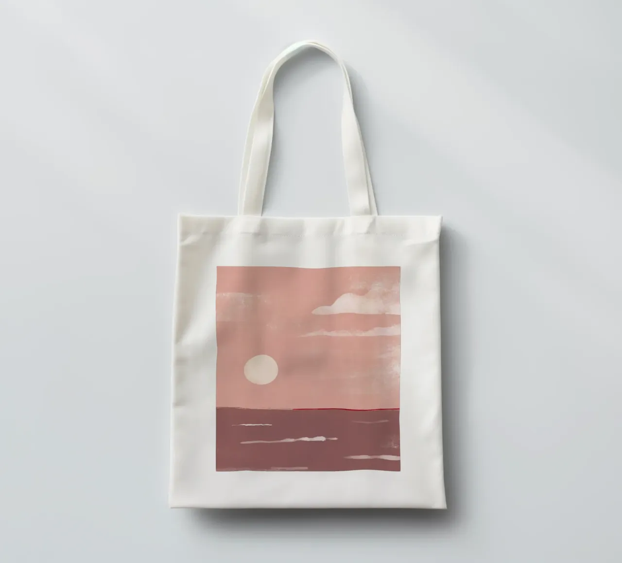 Coast mauve borsa in juta da BAINAI