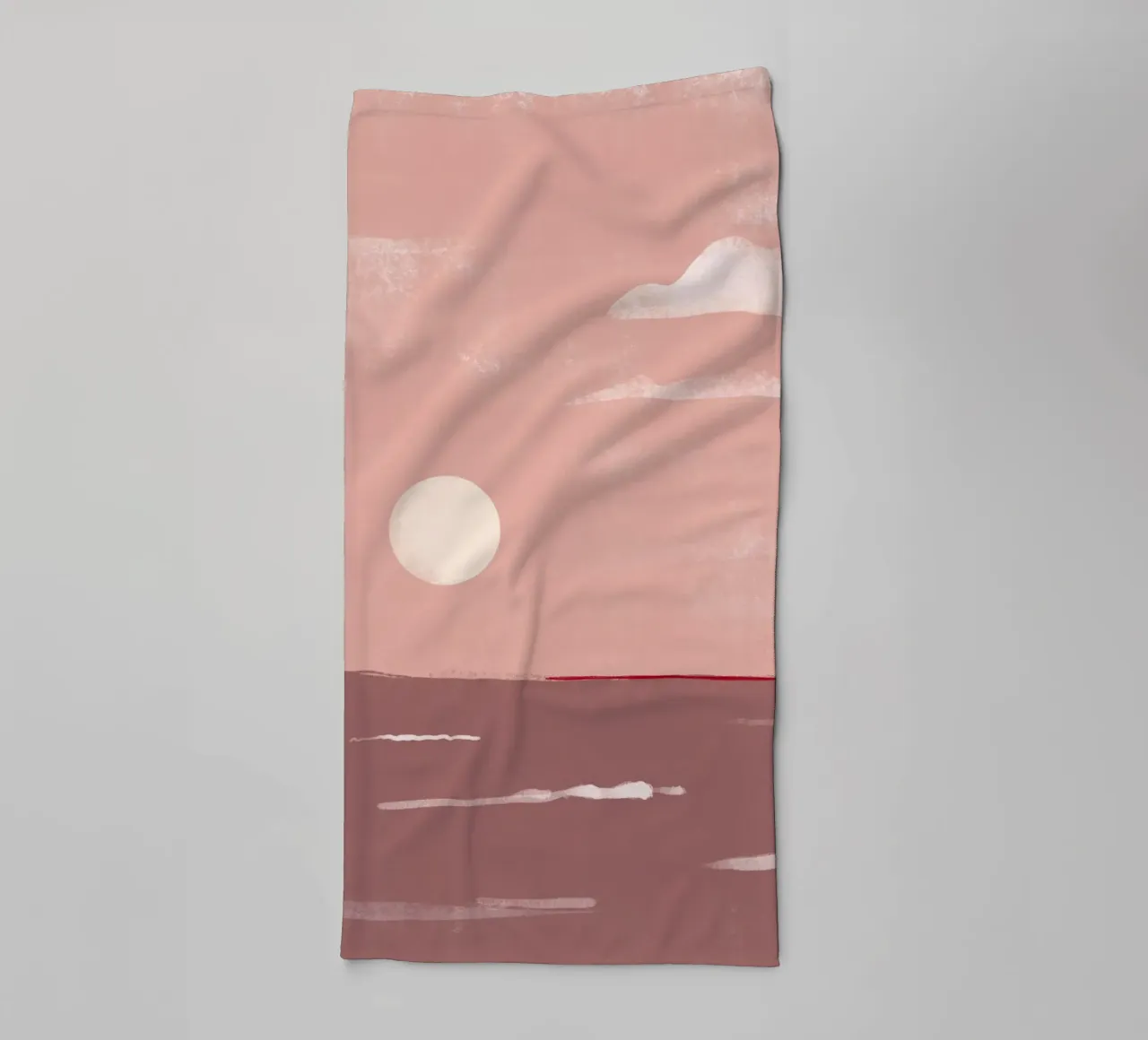 Coast mauve asciugamano da bagno da BAINAI