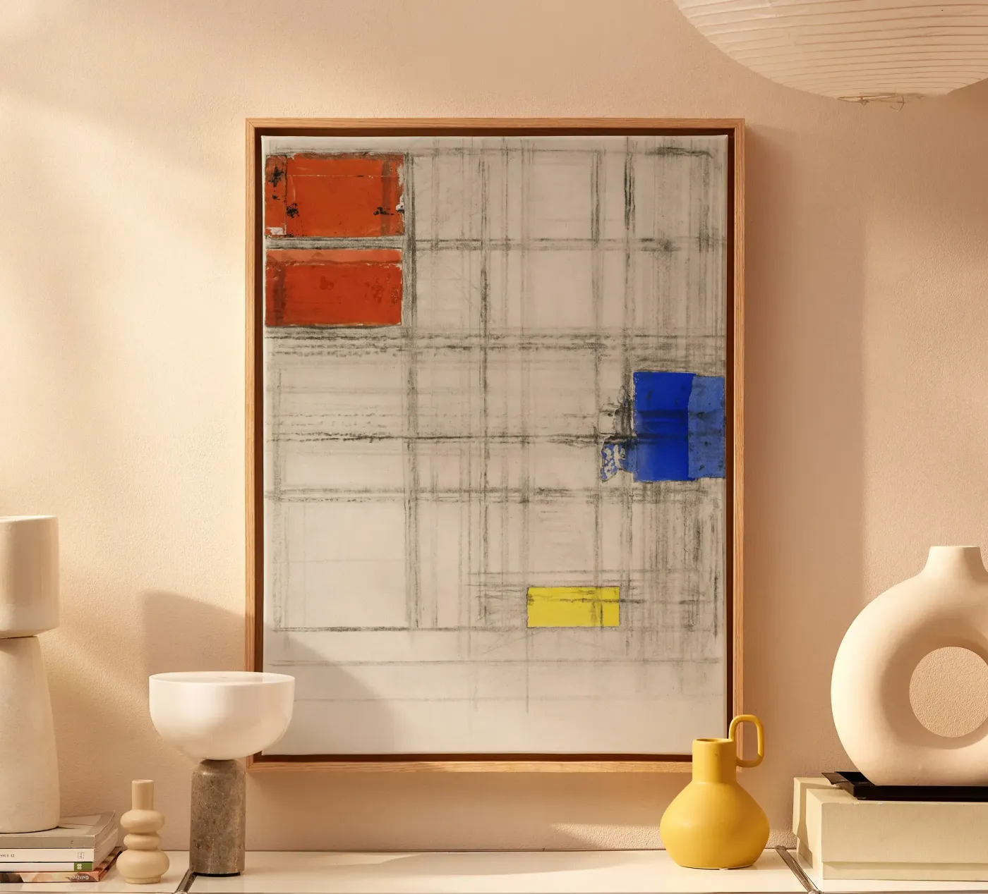 Study for a Composition canvas van vintageshop