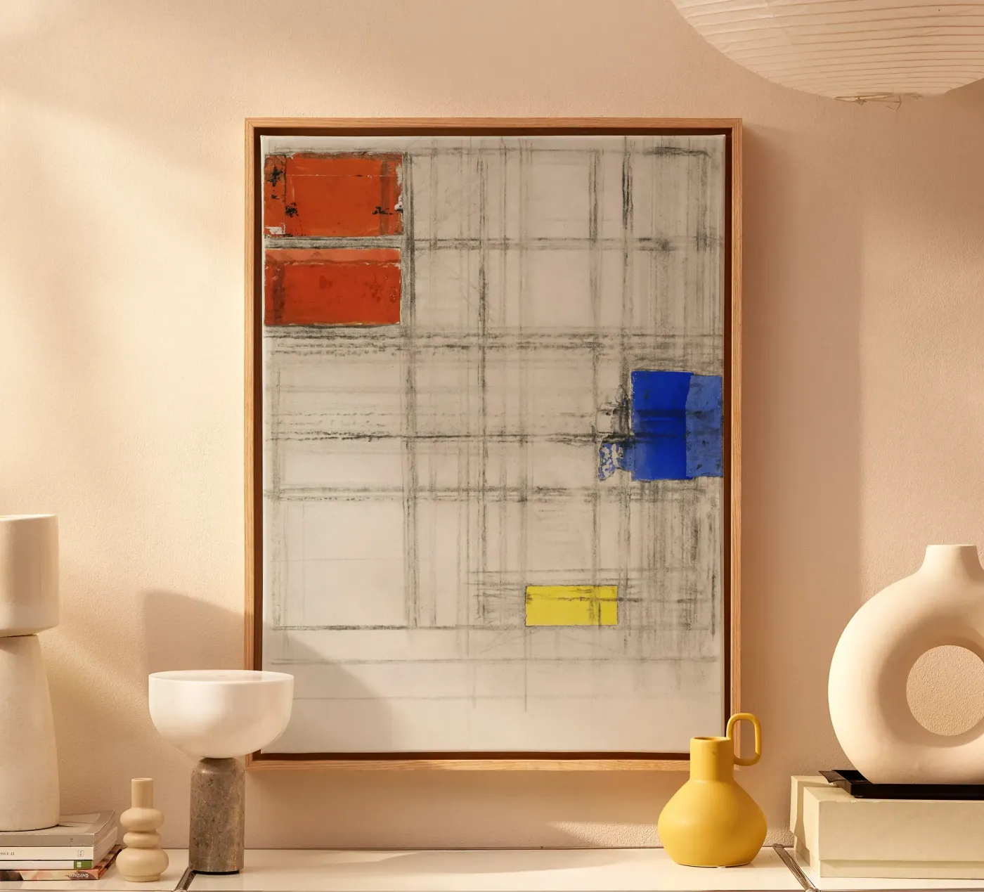 Study for a Composition canvas van vintageshop