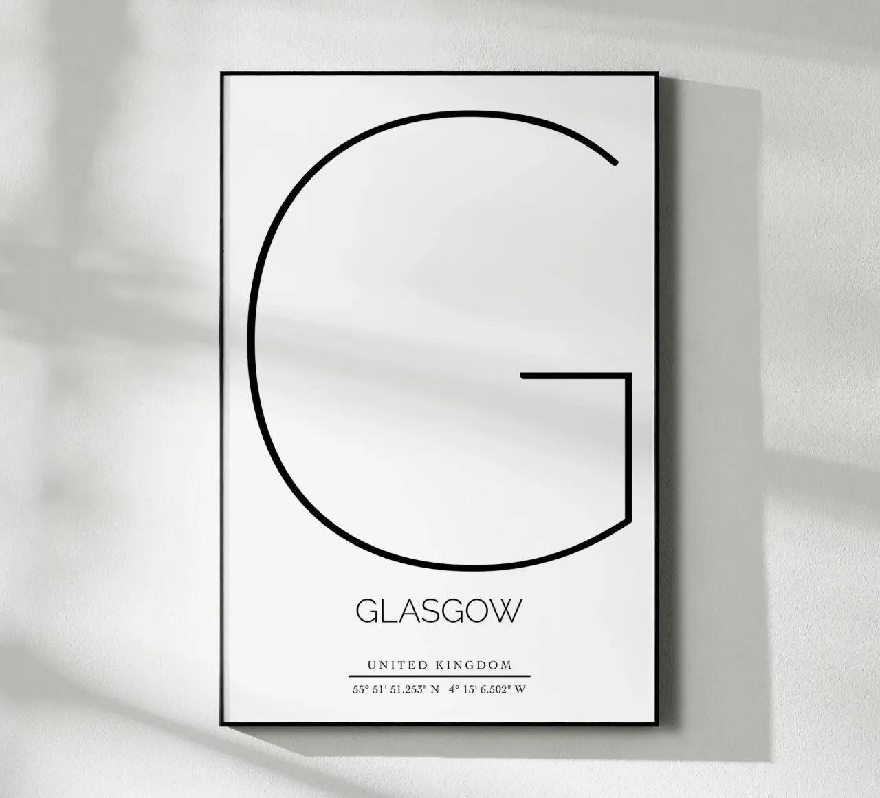GLASGOW - white plexiglass da CityLights