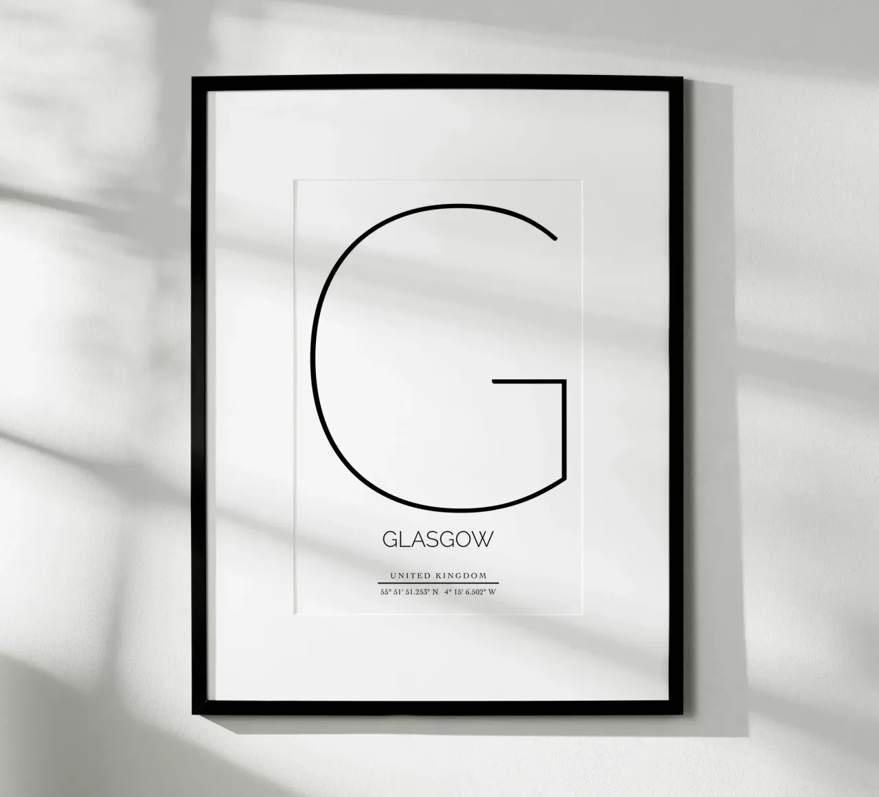 GLASGOW - white carta hahnemühle da CityLights