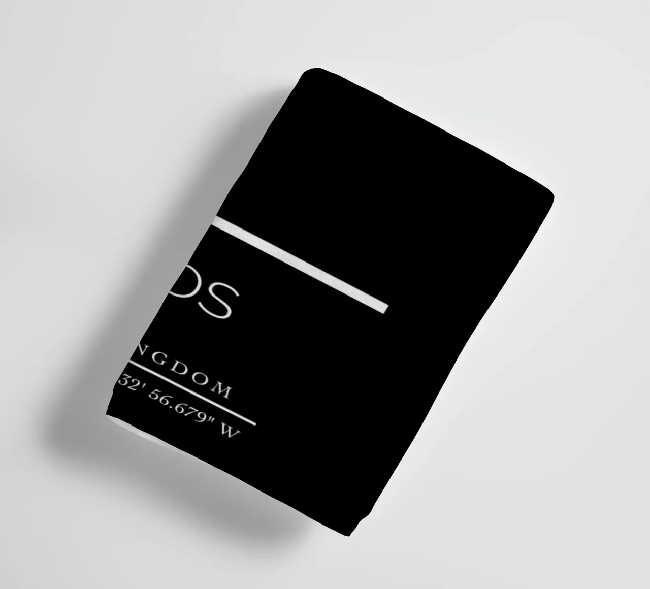 LEEDS - black towel by CityLights