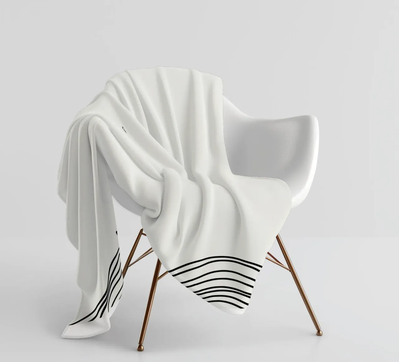 Flow fleecedeken van PurePeachStudio