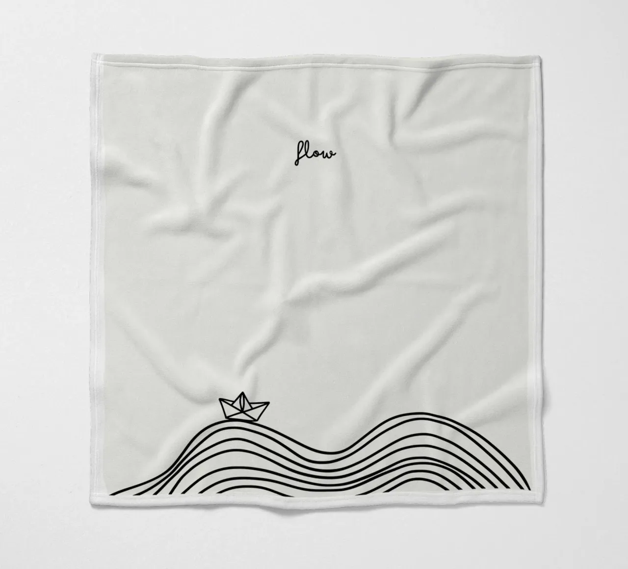 Flow fleecedeken van PurePeachStudio